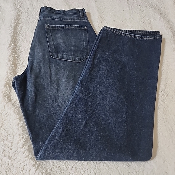 Nautica Jeans Company Distressed Denim Mens Sz 33x34 Blue. - Picture 5 of 13